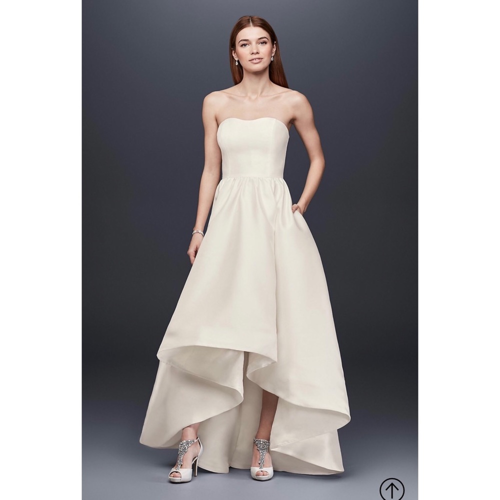 David’s Bridal High Low Dress